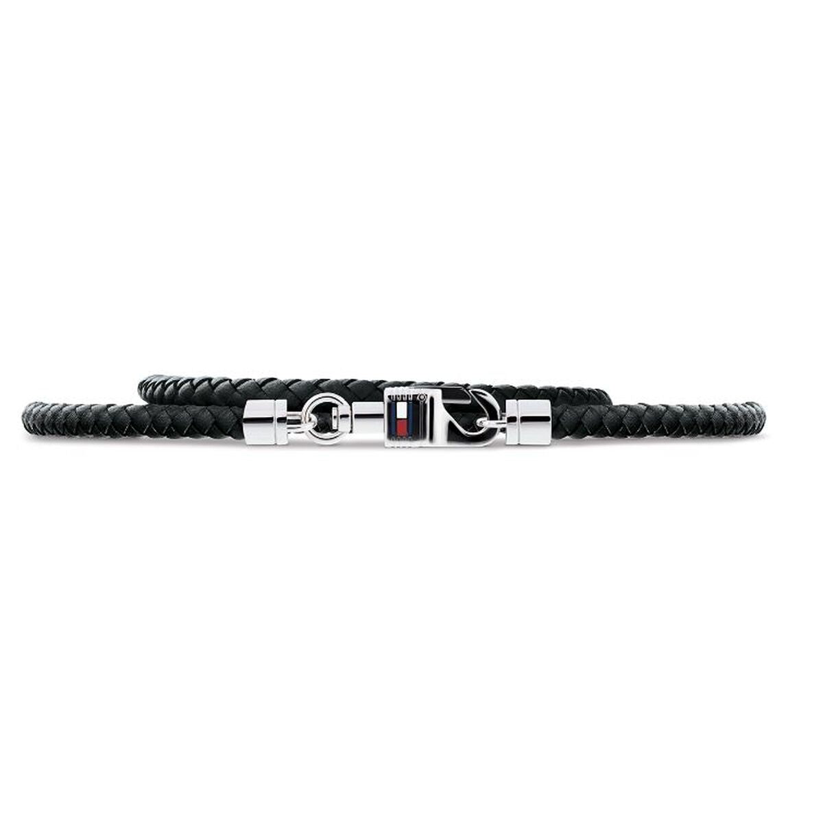 Men's Bracelet Tommy Hilfiger 2701063 Sterling silver 925 Black