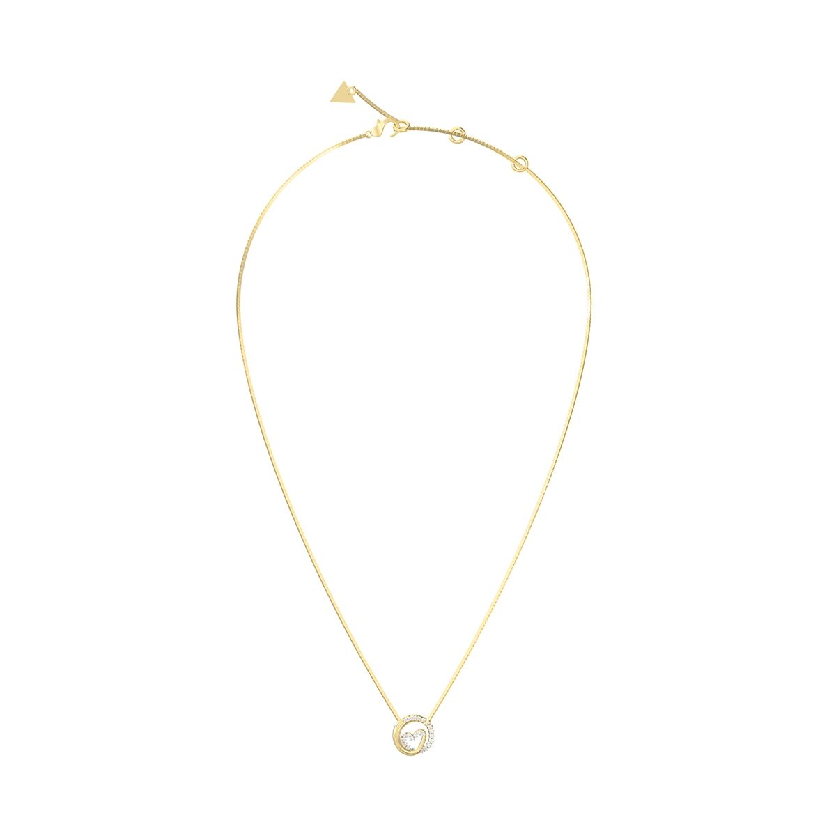 Ladies' Necklace Guess JUBN05526JWYGT-U Golden