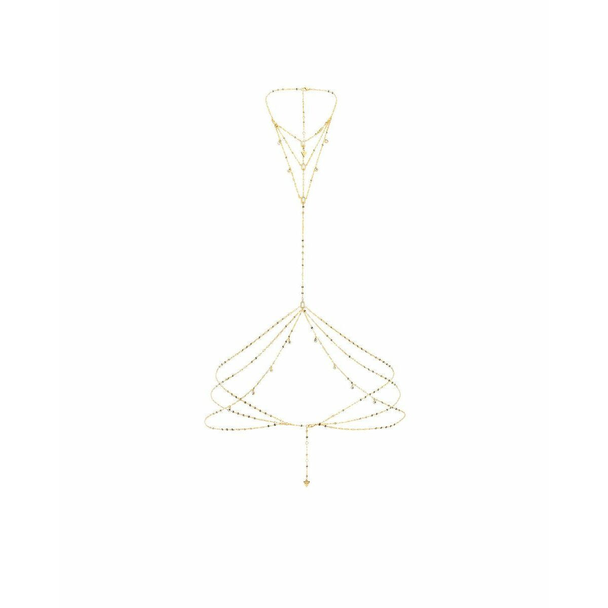 Ladies' Necklace Guess JUBN04274JWYG 45 cm
