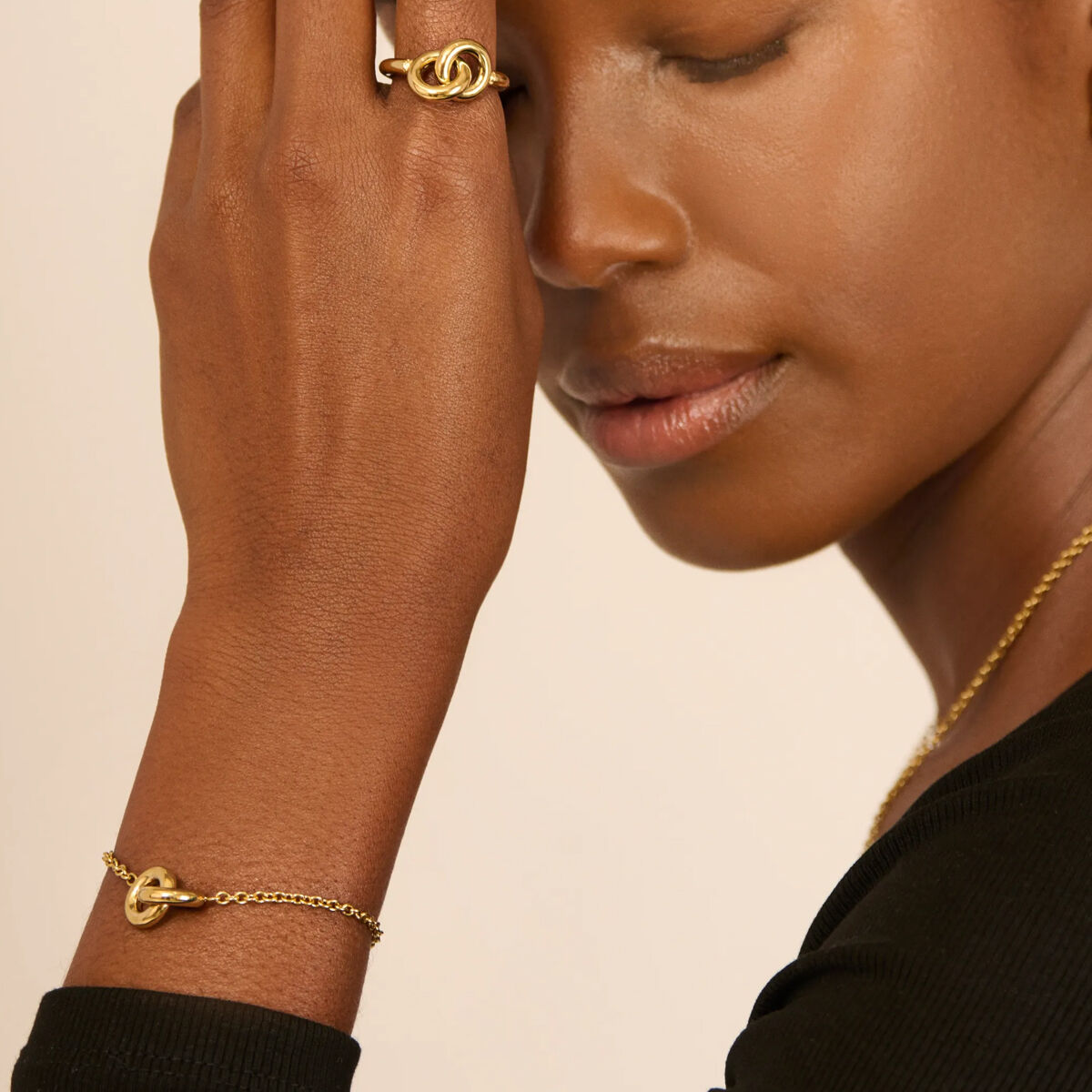 Ladies' Bracelet Radiant RY000341 Golden