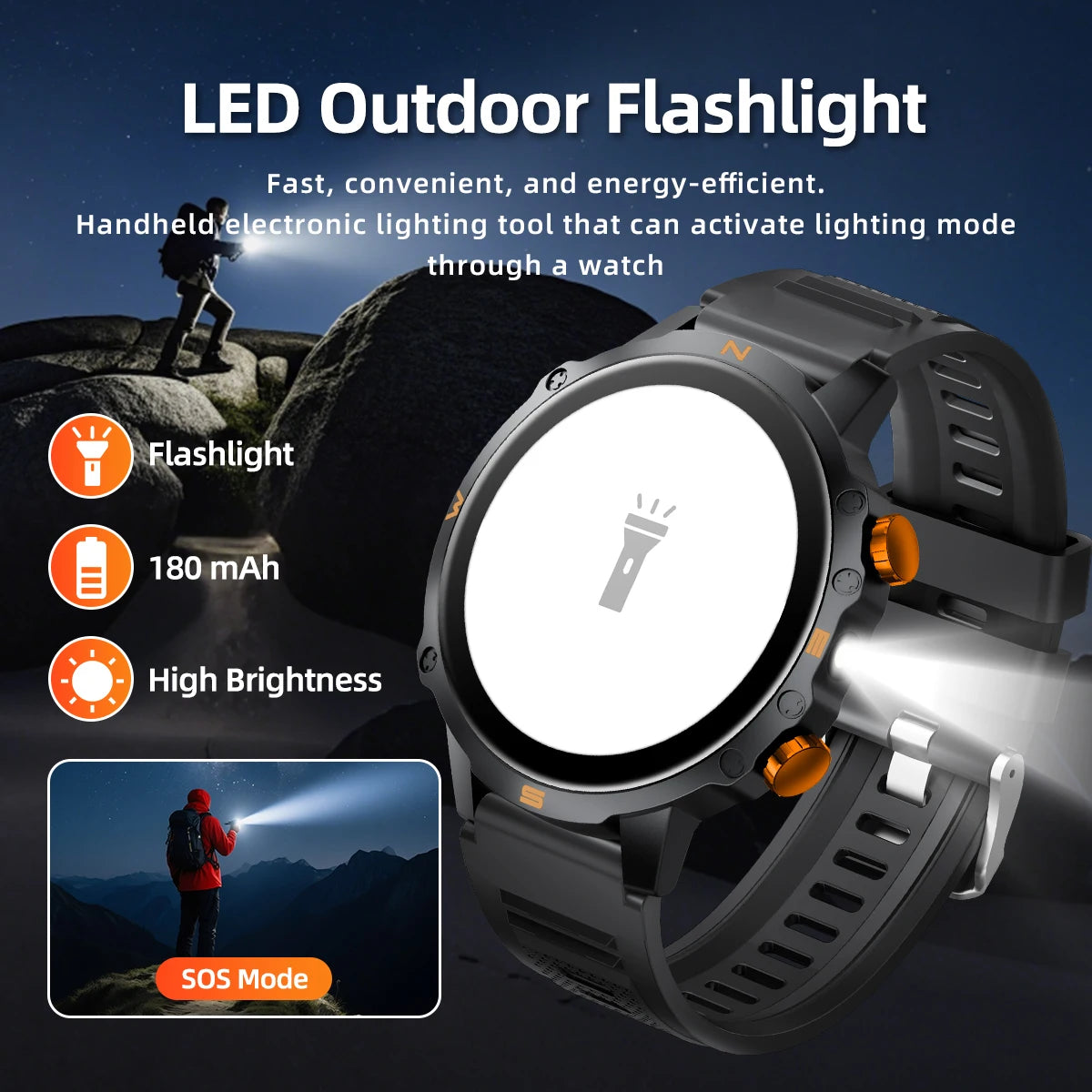 New Smart Watch 1.5''HD Screen Al Voice Assistant BT Call Message Push 100+Sport Fashion Smartwatch For Men Women Birthday Gift