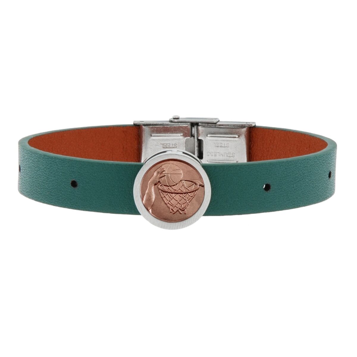 Men's Bracelet Talent Jewels TJA-1-02-02-3-3 Green