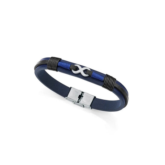 Men's Bracelet Viceroy 75380P01013 Sterling silver 925 Blue Black