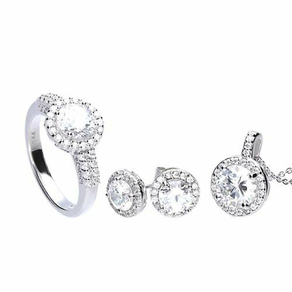 Necklace and matching earrings set Diamonfire 1312691903175 Ring