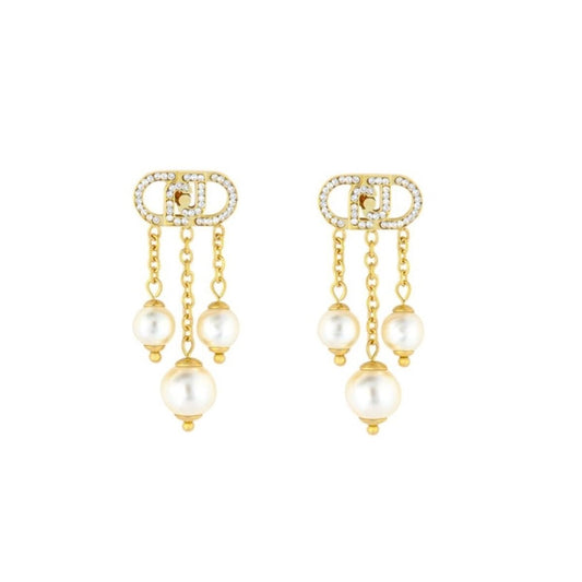 Ladies' Earrings LIU JO LJ2916 Golden