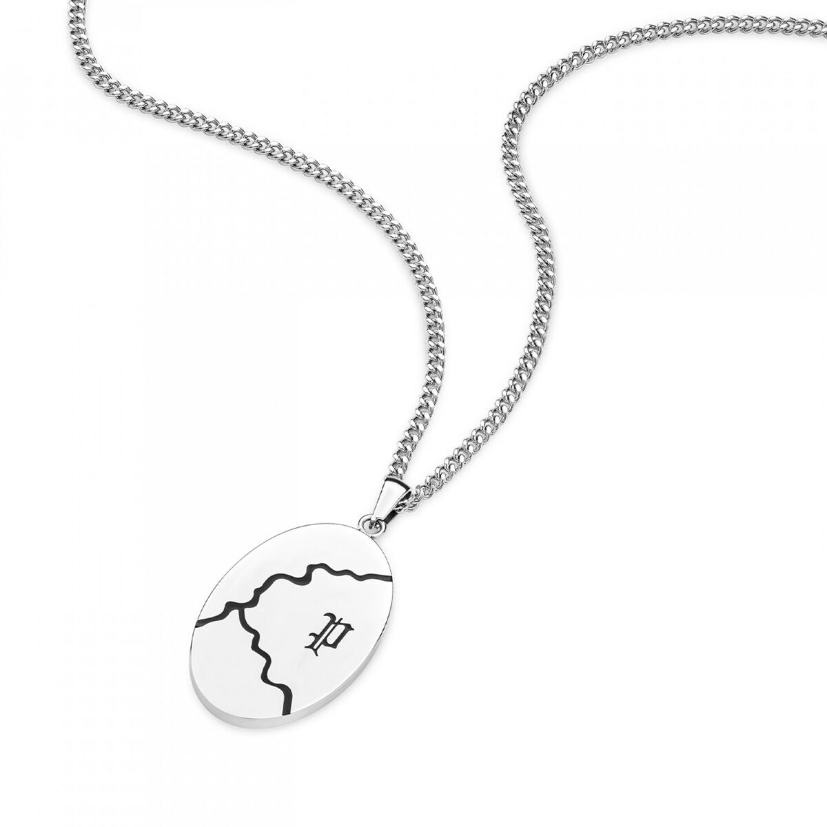 Men's Necklace Police PEAGN0041201