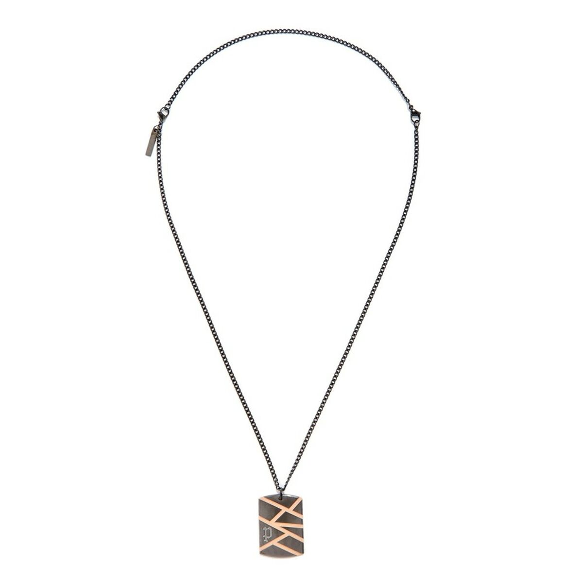 Men's Necklace Police PJ26485PSBR01 50 + 20 cm