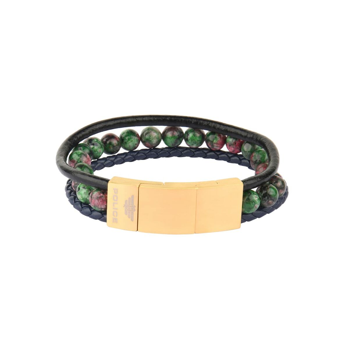 Men's Necklace Police PJ26552BLK.02 45 cm