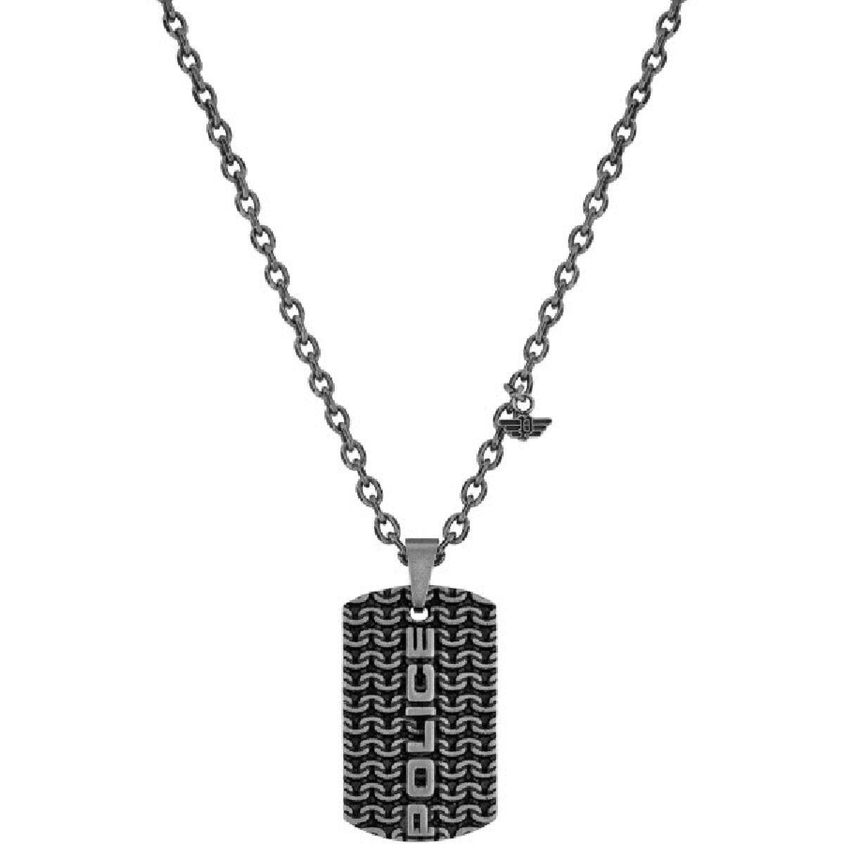 Men's Necklace Police PJ26564PSB03 50 + 20 cm