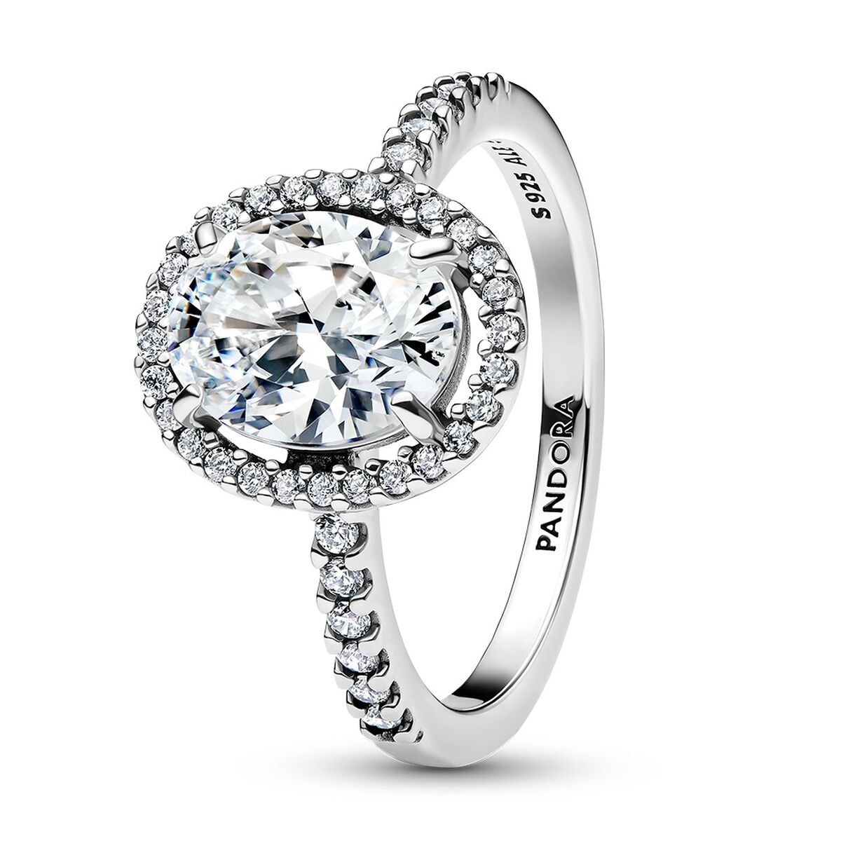 Ladies' Ring Pandora 193777C01-50 10 Silver