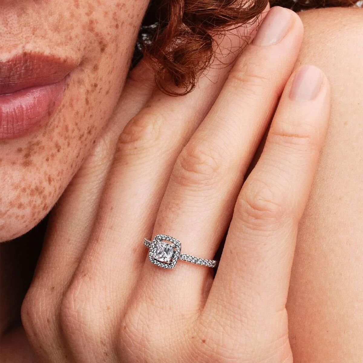 Ladies' Ring Pandora 193555C02-50 10 Silver