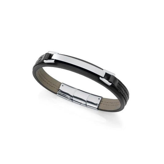 Men's Bracelet Viceroy 75378P01010 Sterling silver 925 Black