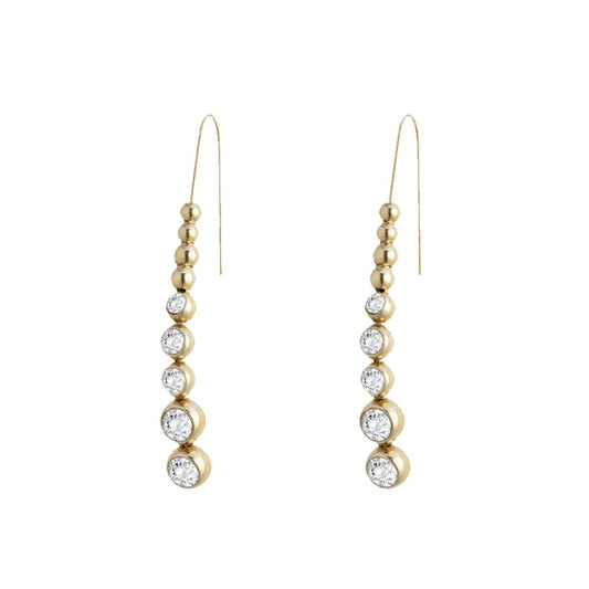 Ladies' Earrings LIU JO LJ2826 Golden