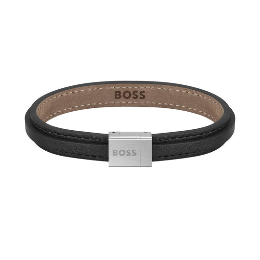 Men's Bracelet Hugo Boss 1580328S Leather 25 cm