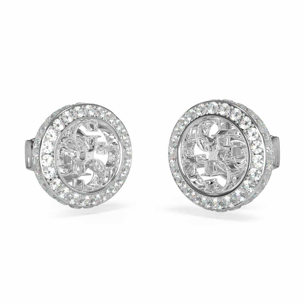 Ladies' Earrings Guess JUBE04164JWRHT-U Stainless steel