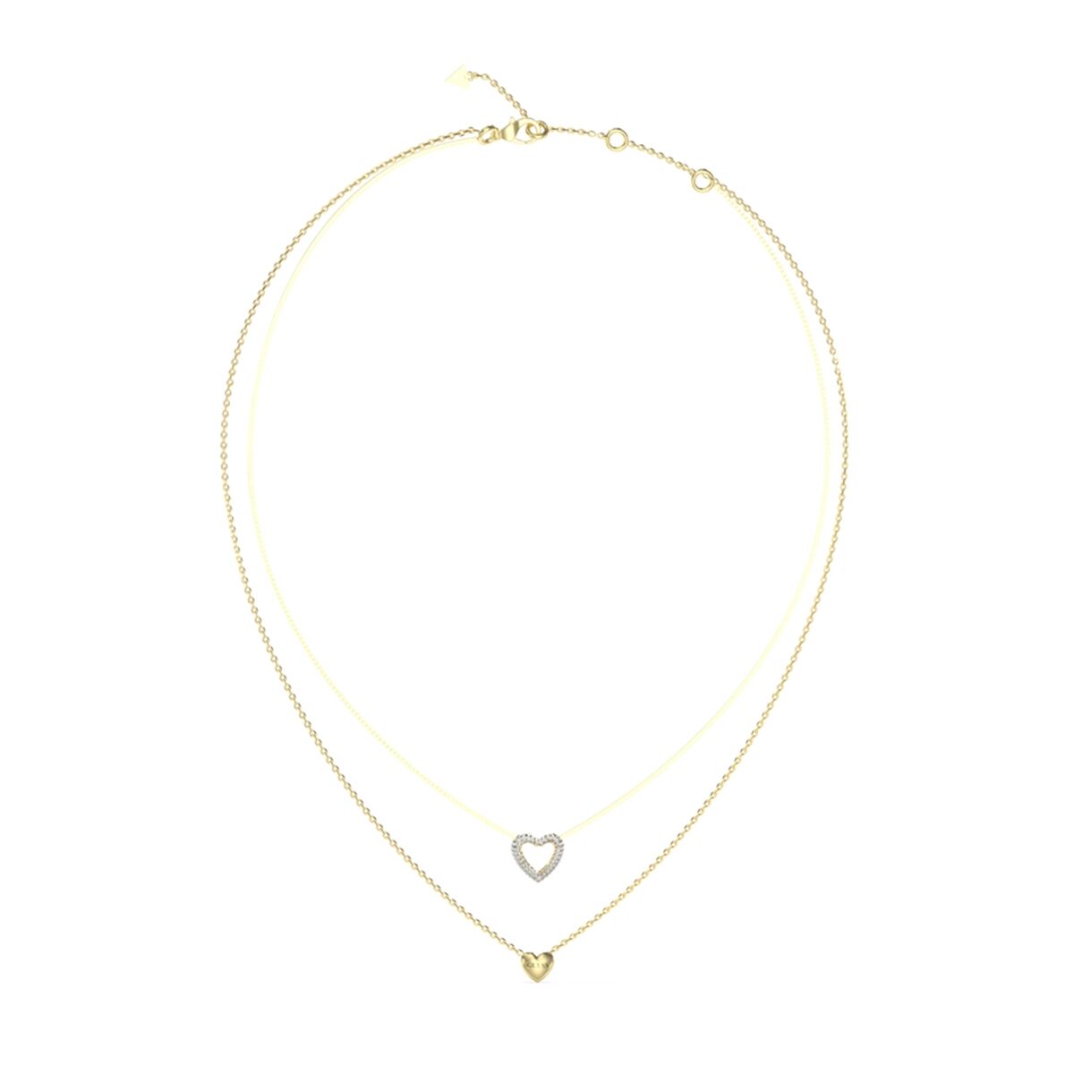 Ladies' Pendant Guess JUBN05026JWYGT-U Golden