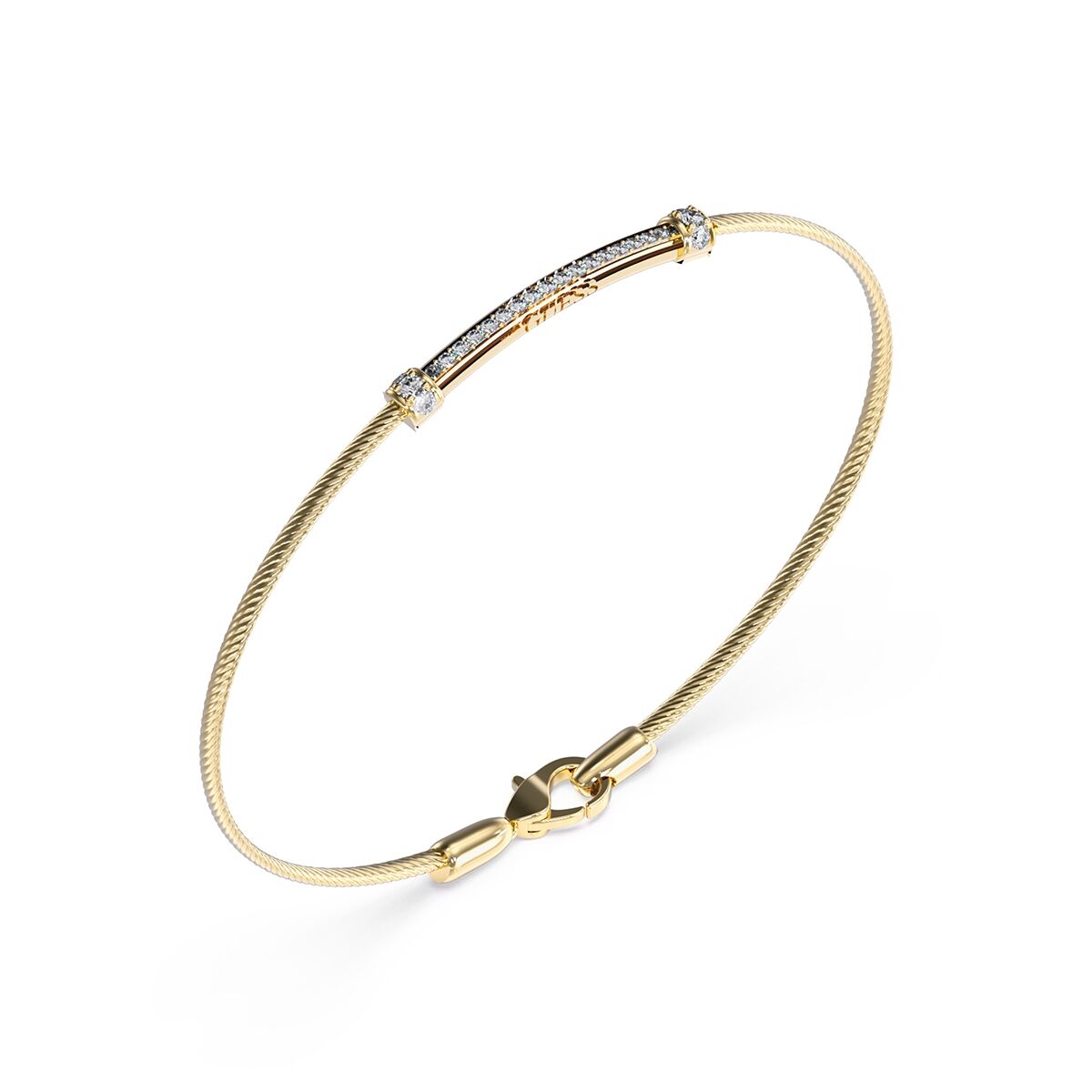 Ladies' Bracelet Guess JUBB05396JWYGS Golden