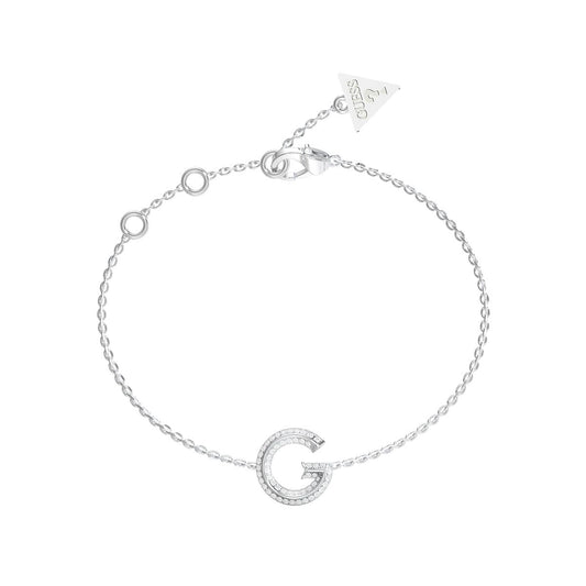 Ladies' Bracelet Guess JUBB05442JWRHS Silver
