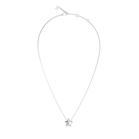 Ladies' Necklace Guess JUBN05545JWRHT-U Silver