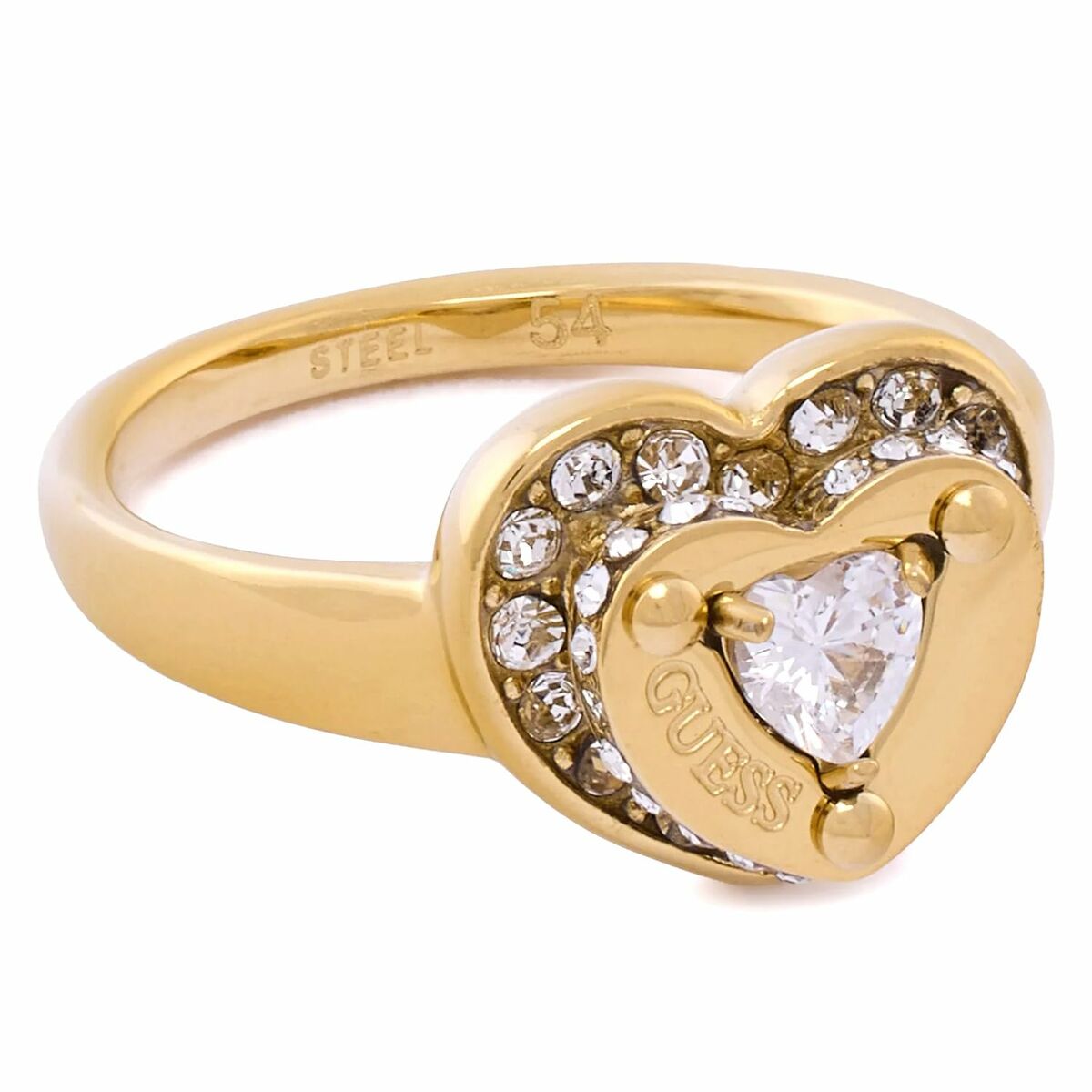 Ladies' Ring Guess JUBR05552JWYG56 Golden 16