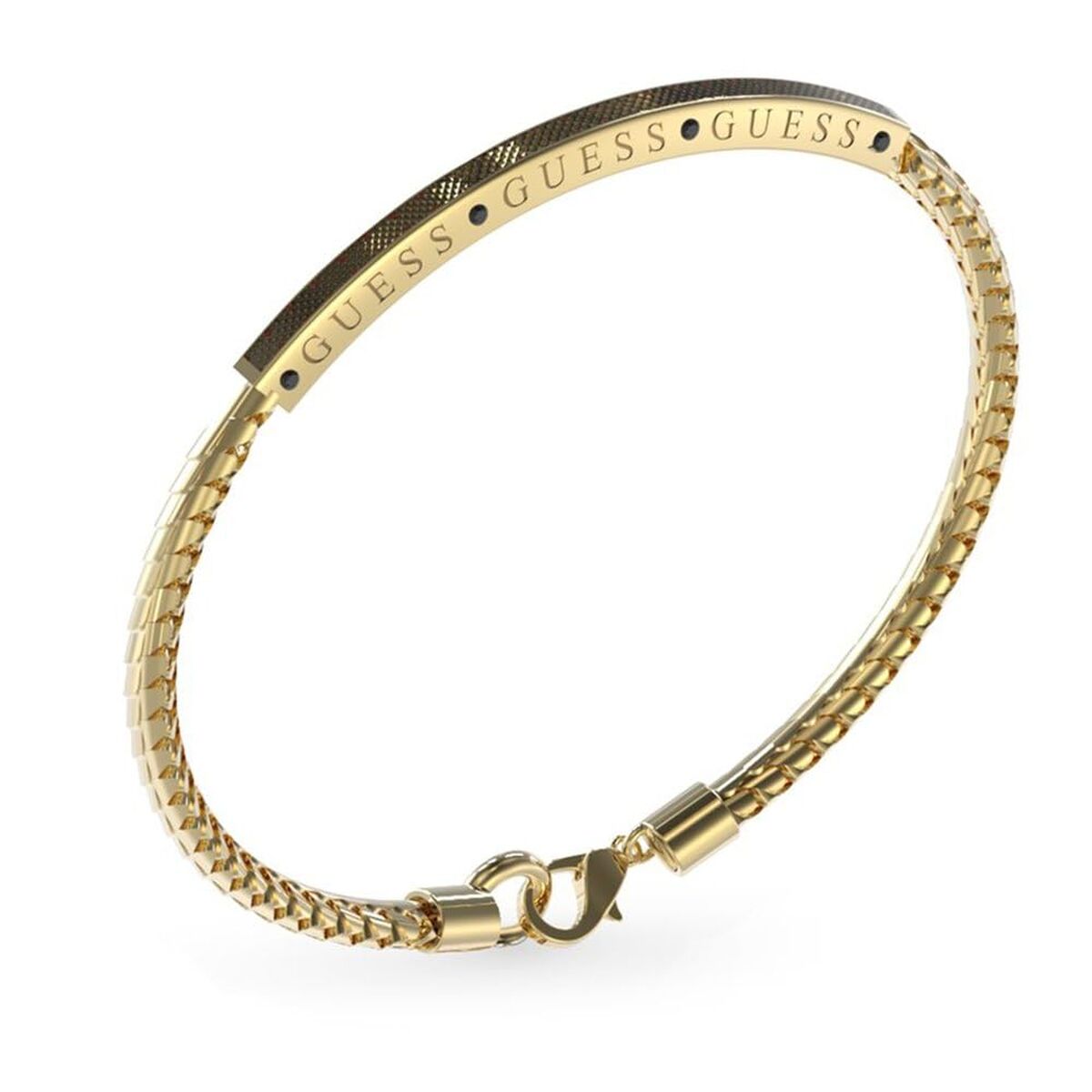 Ladies' Bracelet Guess JUXB03213JWYG Stainless steel 25 cm
