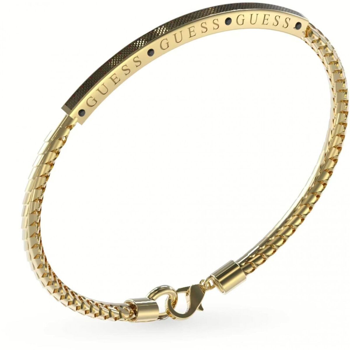 Ladies' Bracelet Guess JUXB03213JWYG Stainless steel 25 cm