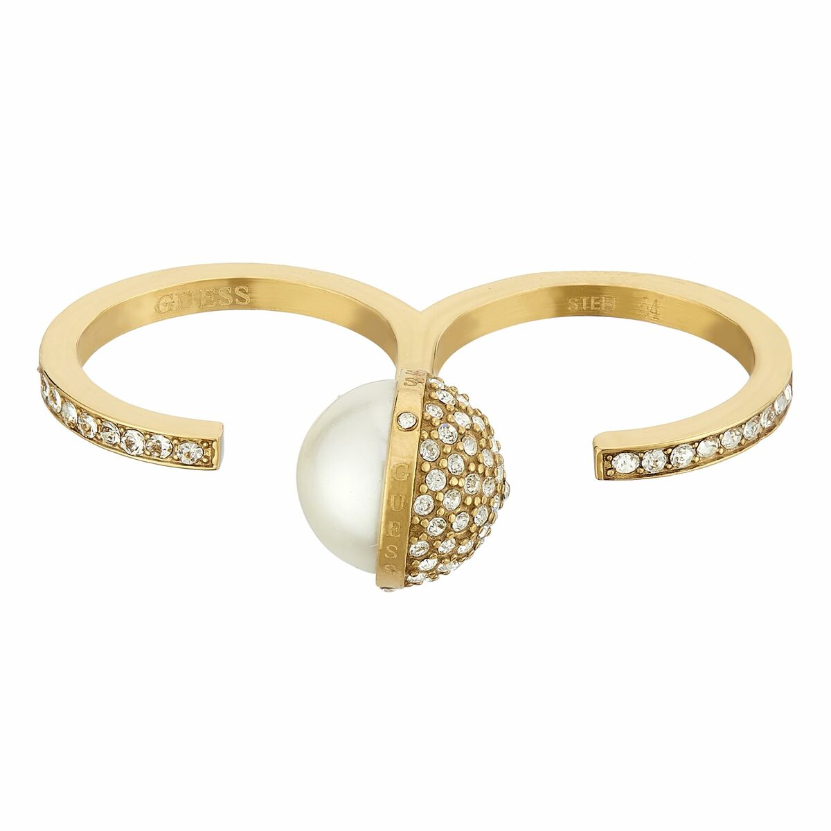Ladies' Ring Guess JUBR04453JWYG54 Golden 14