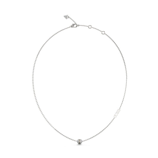 Ladies' Pendant Guess JUBN04455JWRHT-U Silver