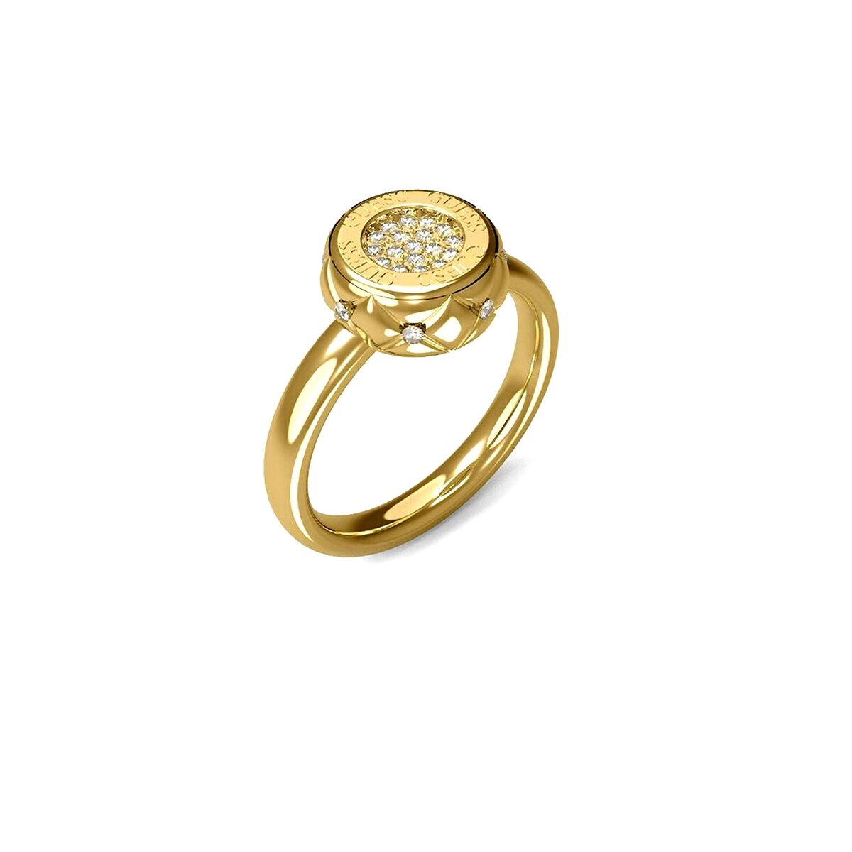 Ladies' Ring Guess JUBR04597JWYG56 Golden 16