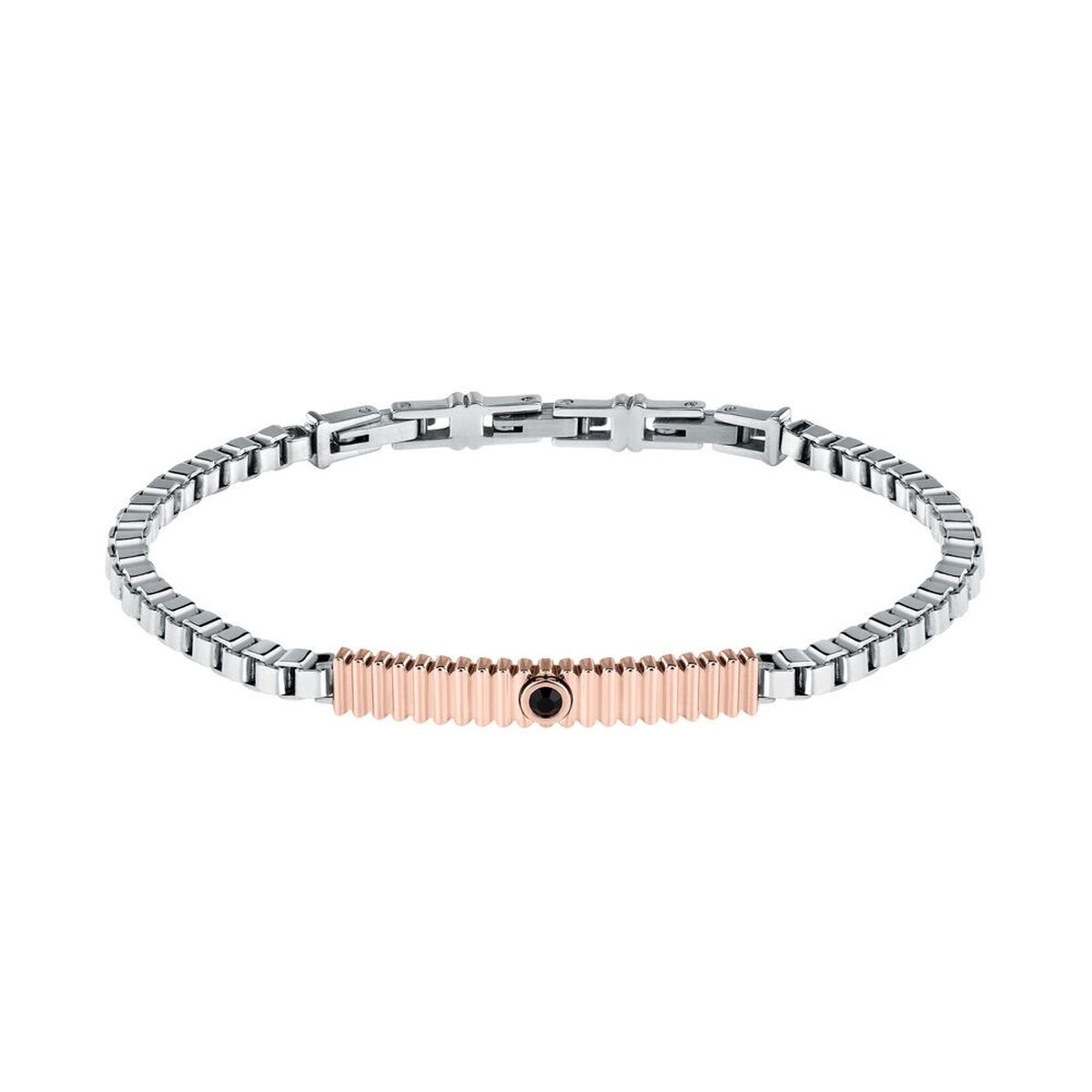Men's Bracelet Morellato SABH32 Stainless steel Steel Silver