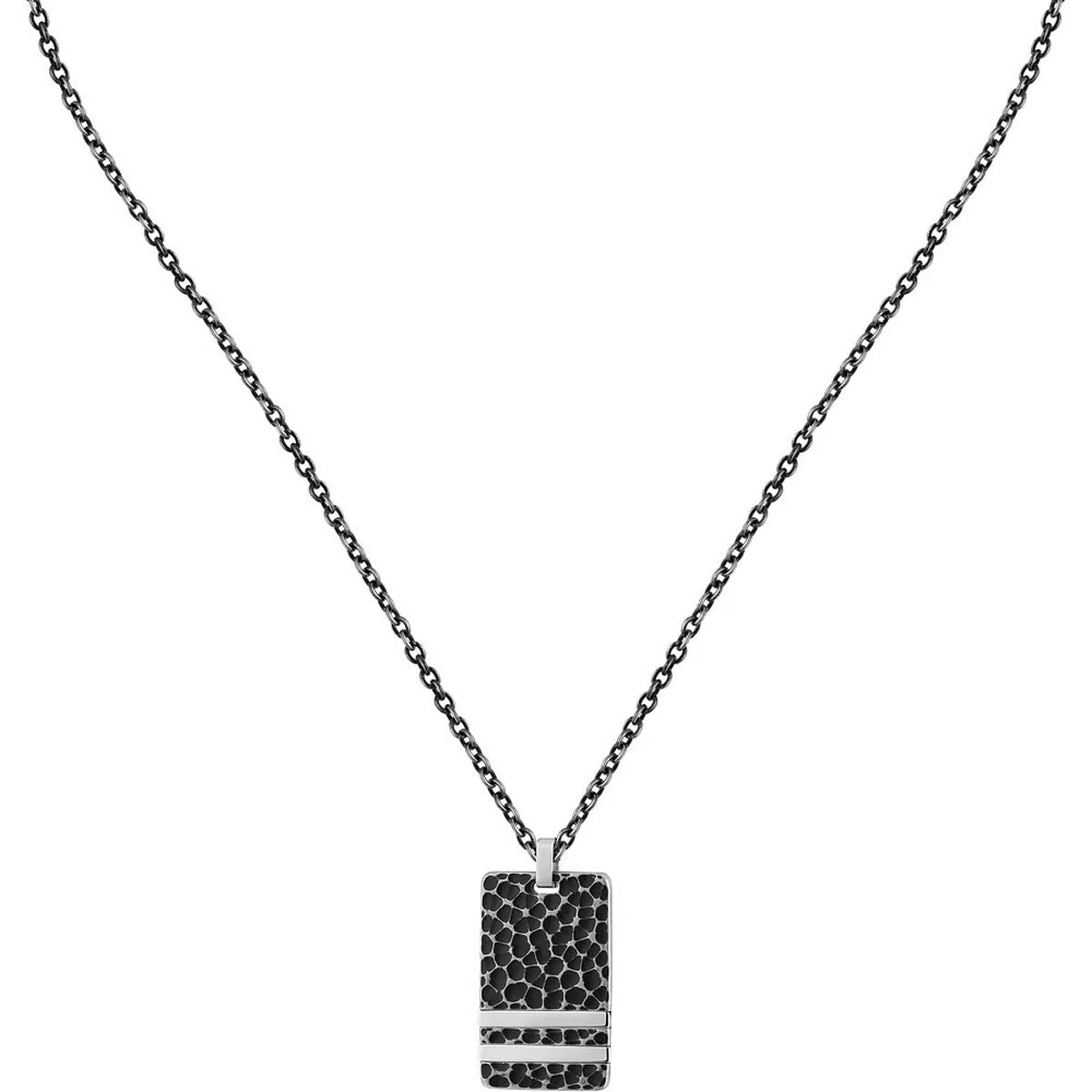 Men's Necklace Sector SAFT77 Black