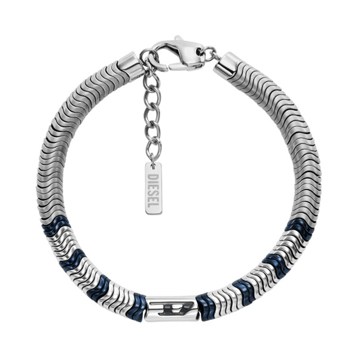 Men's Bracelet Diesel DX1572931 Silver