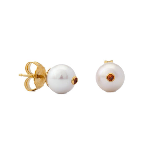Ladies' Earrings Majorica 17352.01.1.E00.906.1 White