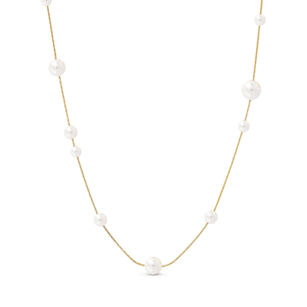 Ladies' Necklace Majorica 17288.01.1.N40.530.1 Golden