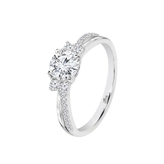 Ladies' Ring Lotus LP3786-3/112 Silver 12