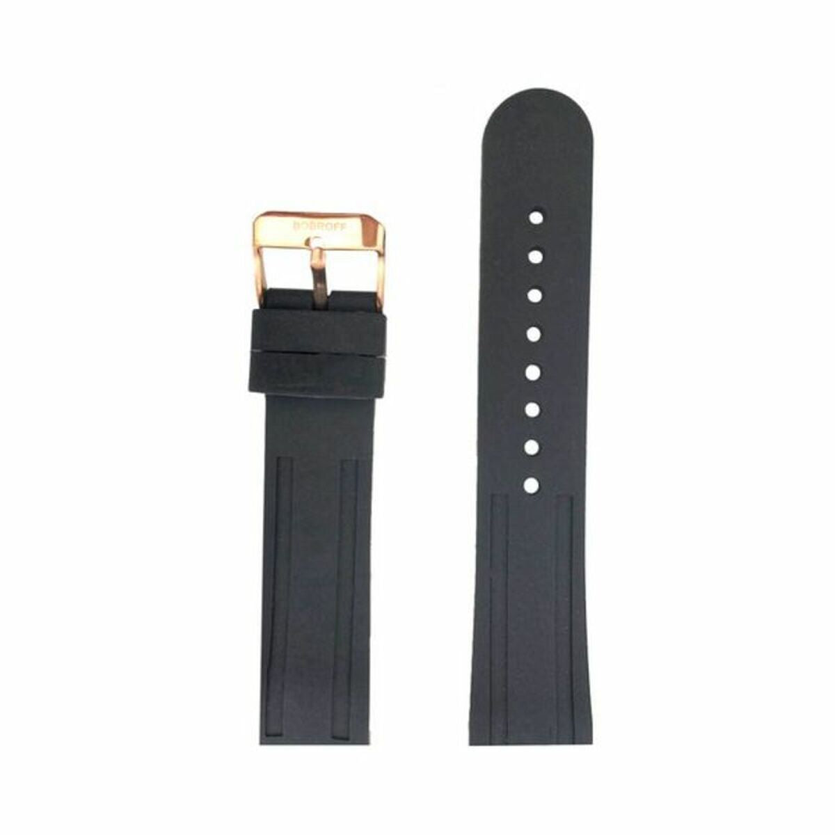 Watch Strap Bobroff BFS010 Black