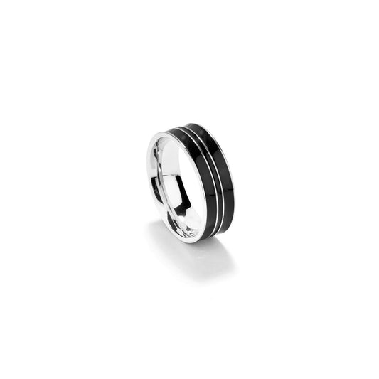 Men's Ring Radiant RH000142-24 24 Black Silver