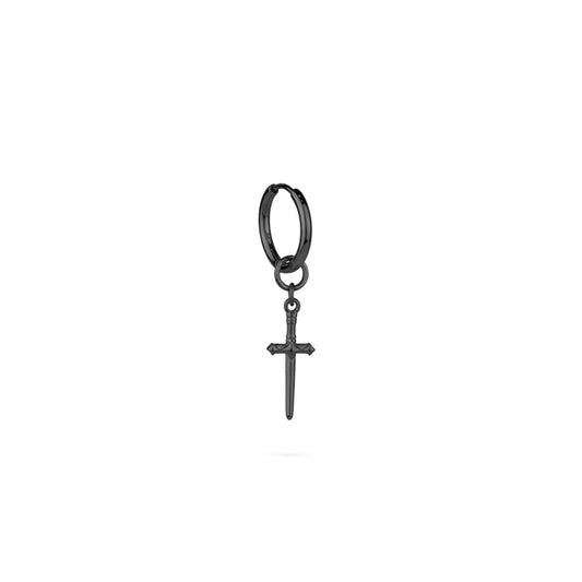 Earrings Radiant RH000195 Men Black 1 Unit