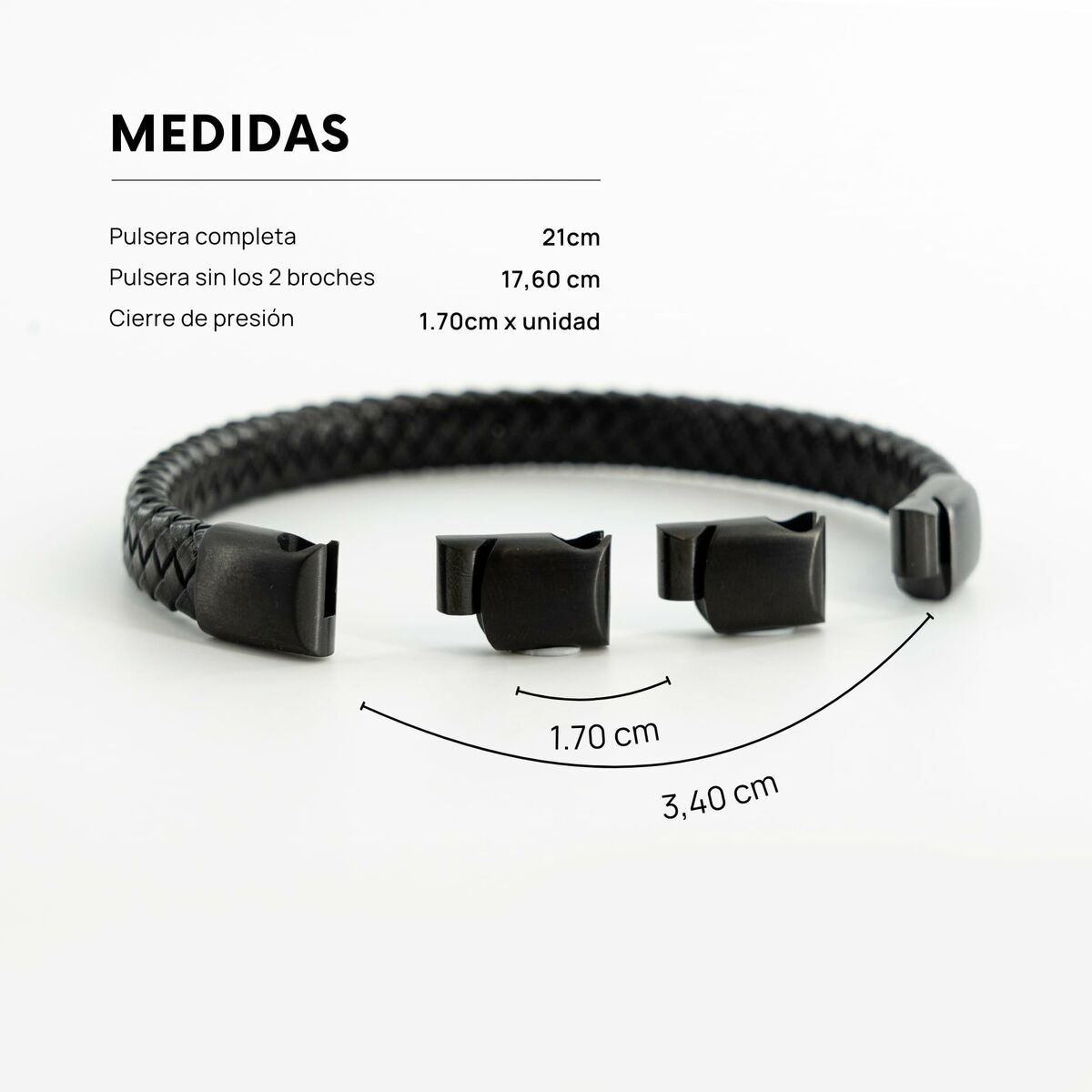 Men's Bracelet Radiant RH000297 Black