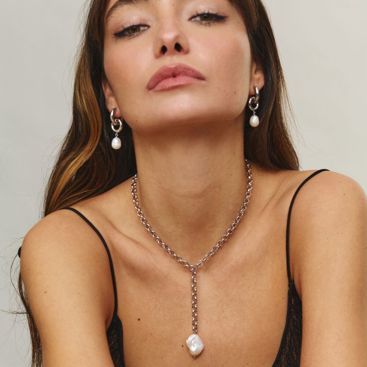 Ladies' Necklace Radiant RY000306A Silver