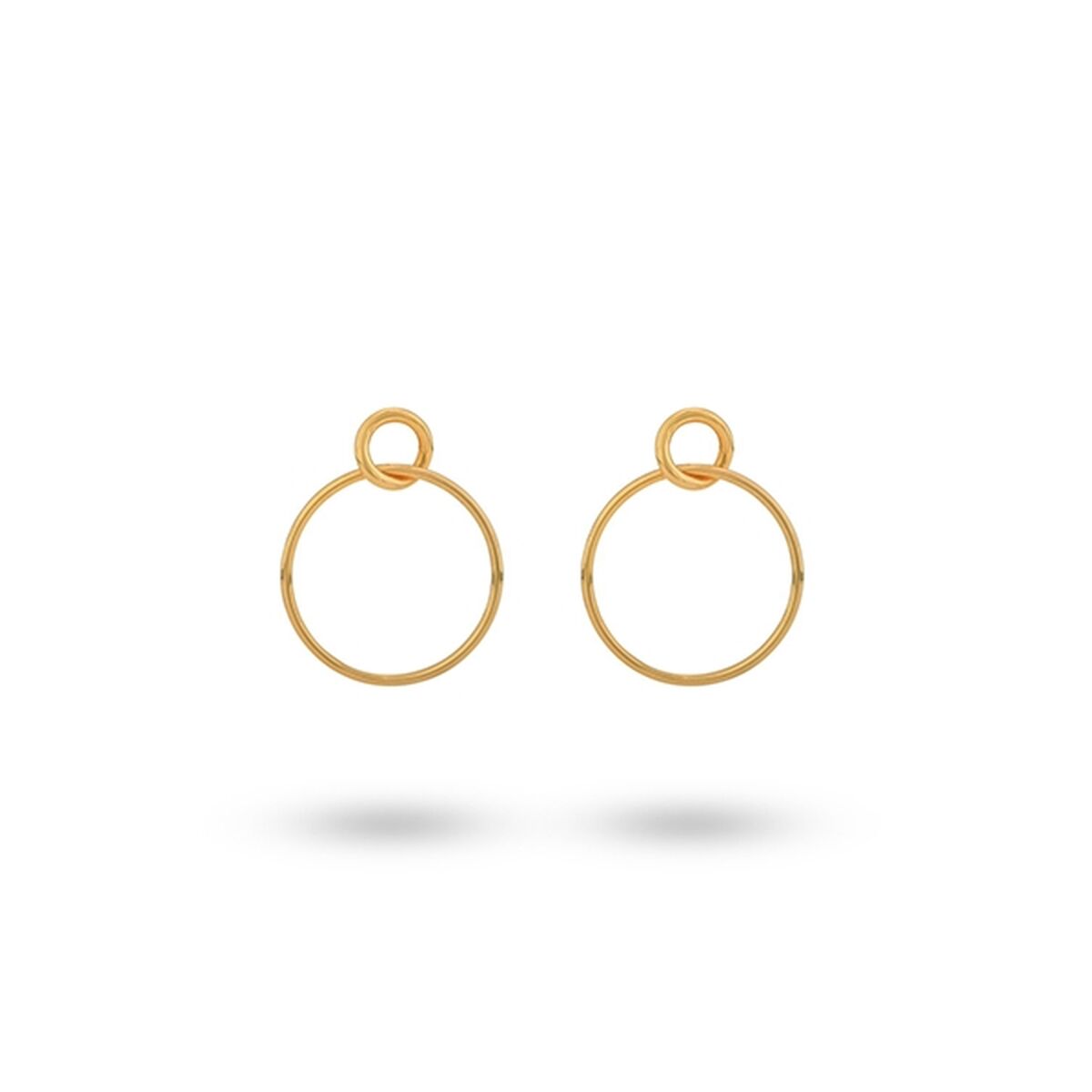Ladies' Earrings 24KAE 42409Y Golden