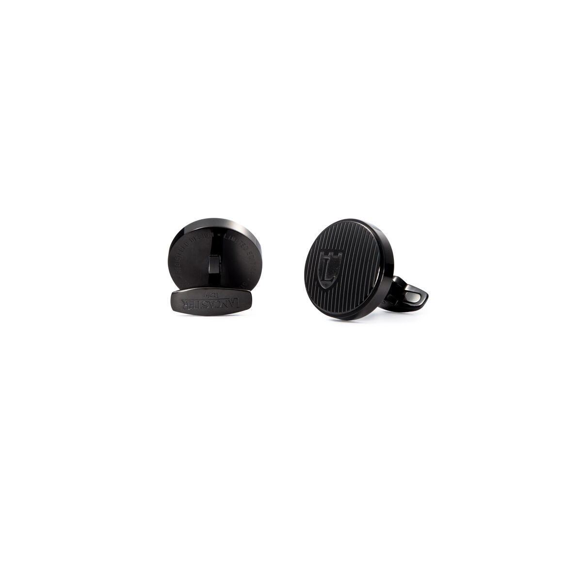 Cufflinks Lancaster GLA004A-BK 2 cm