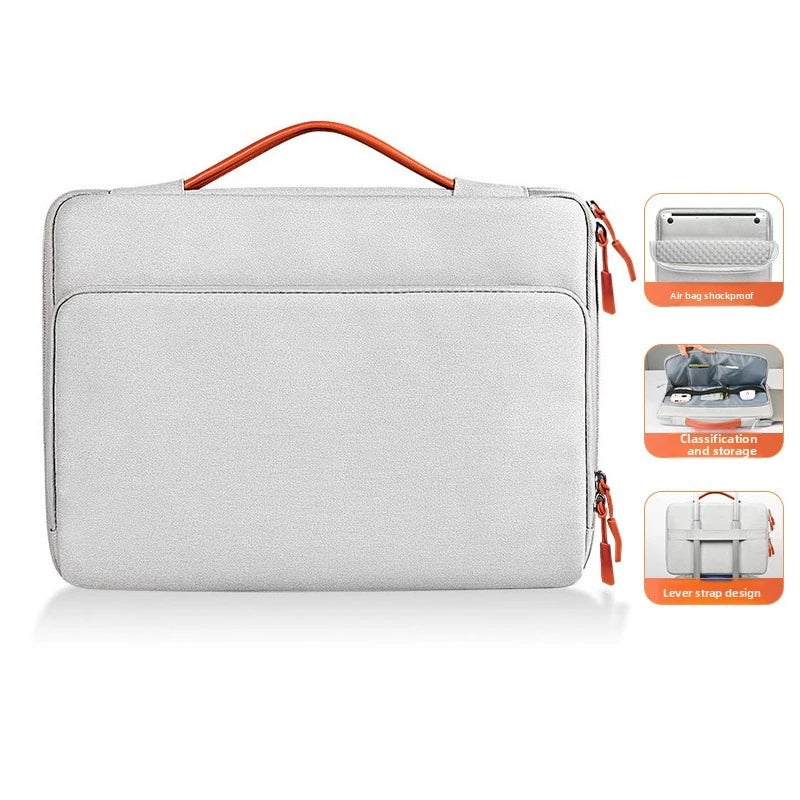Laptop bag inner bag thickened airbag waterproof laptop briefcase wear-resistant 13/13.3/13.6/14.1/15.4/15.6/16 inch handbag
