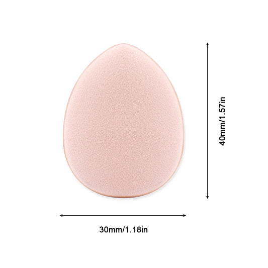 5Pcs Mini Finger Puff Foundation Small Air Cushion Powder Blending Sponge Puff Makeup Application With Box Dual-use Dry & Wet