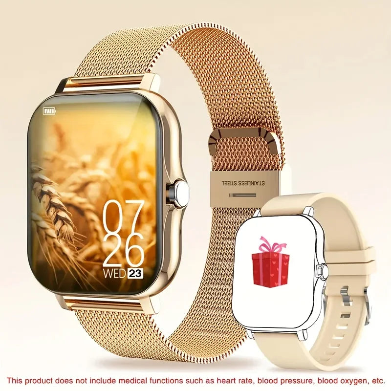 New Smart Watch - Stylish Wireless Calling Simple Design for Men