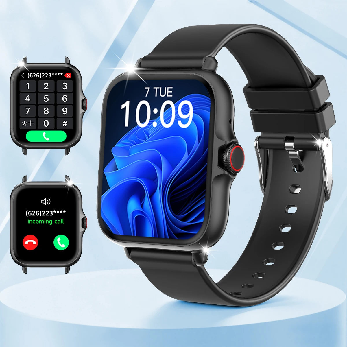 Smart Watch 1.83-inch IPS Screen Bluetooth Calling Multiple Sport Modes For Android&IOS Men Women Smartwatch Gifts New