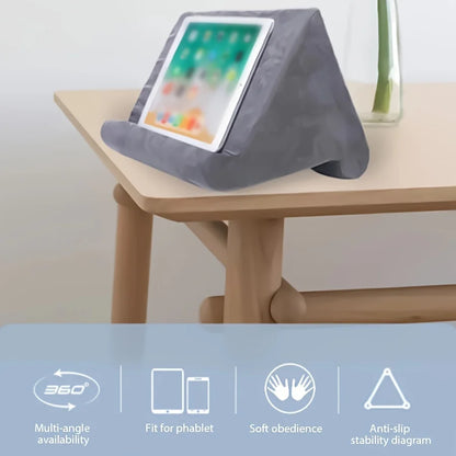 Adjustable Tablet Stand for Reading Multi Angle Foldable Holder for iPad Kindle