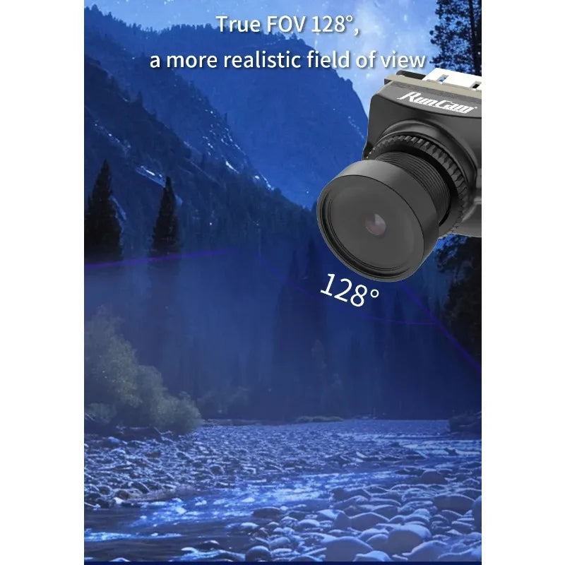 RunCam Phoenix 2 Pro 1500TVL FPV Camera - Night Vision with Ultra-Low Light Clarity 850nm