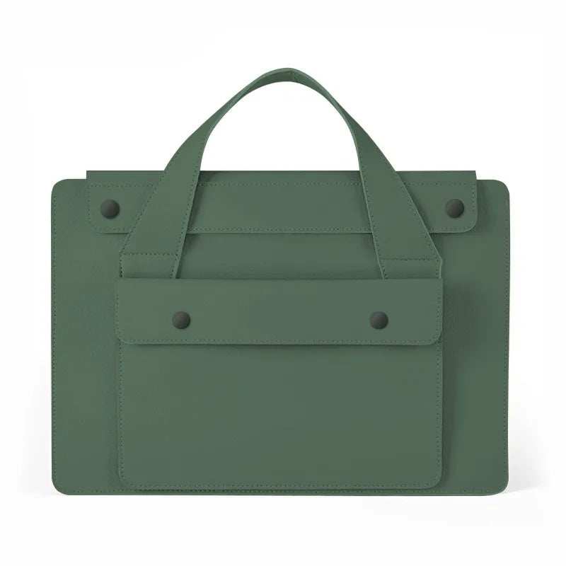 Portable organ style laptop bag waterproof and suitable for 16 inch lightweight large capacity computer bag