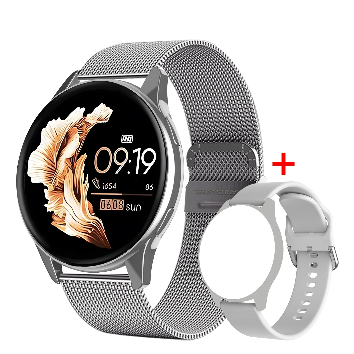 New Global Smartwatch for Android/IOS Phone Wireless Call Answer Heart Rate Blood Pressure Monitoring Message Push for Men Women